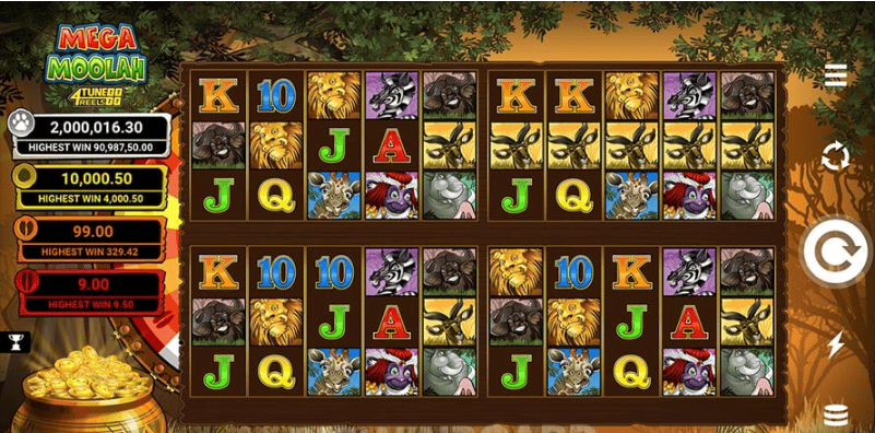 Mega Moolah 4Tune Reels